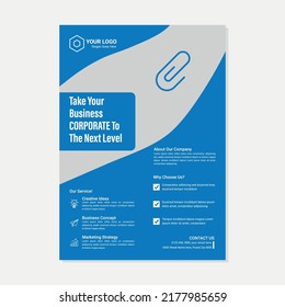 Corporate Business Event Real Estate Flyer and Brochure Design Template
