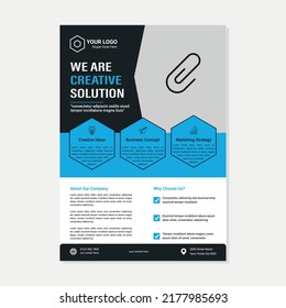 Corporate Business Event Real Estate Flyer and Brochure Design Template