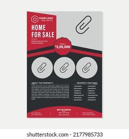 Corporate Business Event Real Estate Flyer and Brochure Design Template