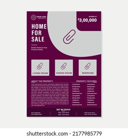 Corporate Business Event Real Estate Flyer and Brochure Design Template