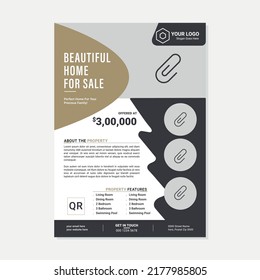 Corporate Business Event Real Estate Flyer and Brochure Design Template