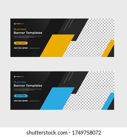 Corporate Business Facebook Cover Banner Template