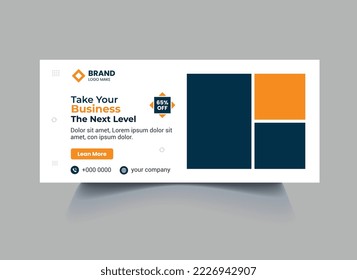corporate business Facebook cover design 