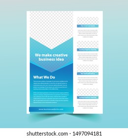 corporate business flayer agency template