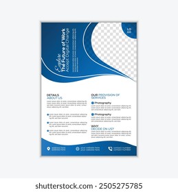 Corporate business flyer brochure design corporate identity template