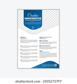 Corporate business flyer brochure design corporate identity template