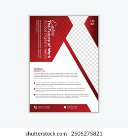 Corporate business flyer brochure design corporate identity template