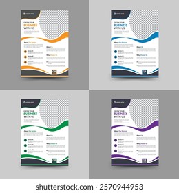 Corporate business flyer design, digital creative marketing agency flyer, Corporate business digital marketing agency flyer design and poster cover template Corporate business flyer template design	