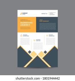 Corporate Business Flyer Design | Handout and leaflet design | Marketing sheet design