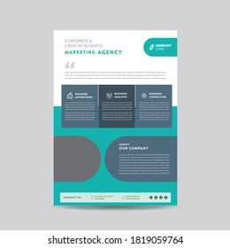 Corporate Business Flyer Design | Handout And Leaflet Design | Marketing Sheet Design