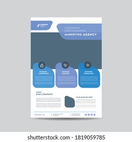 Corporate Business Flyer Design | Handout And Leaflet Design | Marketing Sheet Design