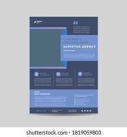 Corporate Business Flyer Design | Handout And Leaflet Design | Marketing Sheet Design