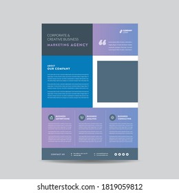 Corporate Business Flyer Design | Handout and leaflet design | Marketing sheet design