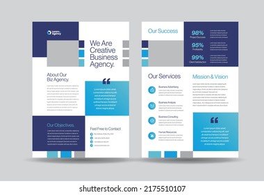 Corporate Business Flyer Design Or Handout And Leaflet Design Or Marketing Sheet Brochure Design