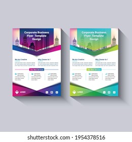 Diseño del viajero de negocios corporativo Diseño Multiuso para cualquier proyecto, informe anual, folleto, volante, póster, folleto, etc.
