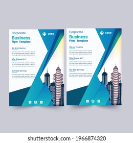 Corporate Business Flyer design Multipurpose use for any Project, annual report, Brochure, flyer, Poster, Booklet etc.