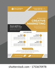 Corporate business flyer design print Ready