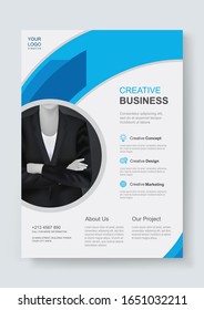 Corporate Business Flyer Design Template. Can use to Brochure, Leaflets, Pamphlet, Annual Report, Presentation, Company profile, Banner, Magazine, Poster, Portfolio. Print template design in A4