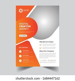 Corporate Business Flyer Design Template- Corporate Flyer