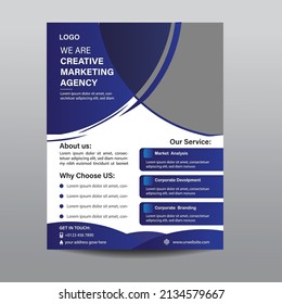 Corporate Business Flyer Design Template
