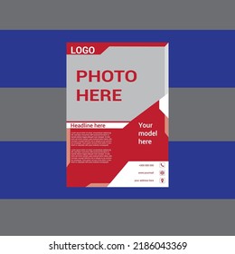 Corporate business flyer design template