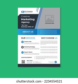 Corporate Business Flyer Design Template