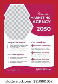Plantilla de diseño de folleto empresarial