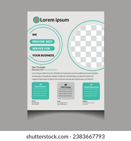 Corporate Business Flyer Design Template