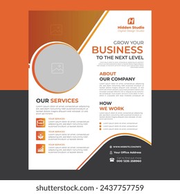 Corporate Business Flyer Design Template