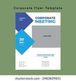 Corporate Business Flyer Design Template