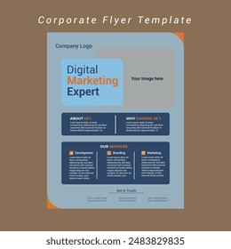 Corporate Business Flyer Design Template