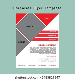Corporate Business Flyer Design Template