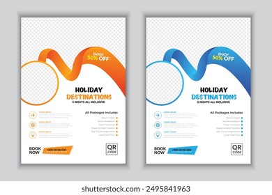 Corporate business flyer design template, modern business flyer design template print of a4 size