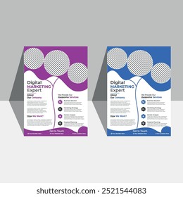 Corporate Business flyer Design template.