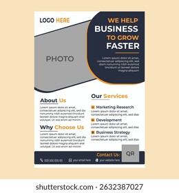 Corporate Business Flyer Design Template