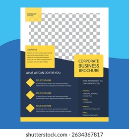 Corporate Business Flyer design template