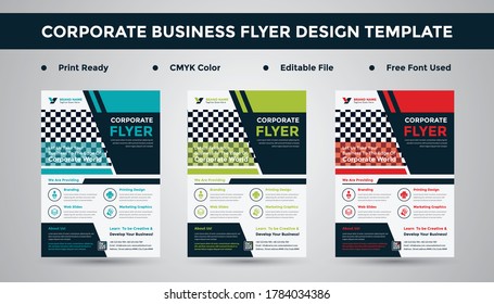 Corporate Business Flyer Design Templates