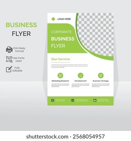 Corporate Business Flyer Design Templeate Free