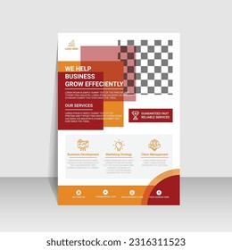 corporate business flyer digital marketing flyer