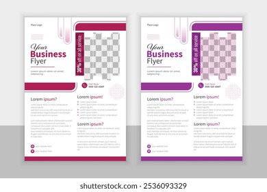 Corporate Business Flyer or Lillete design For Multipurpose use | Digital Marketing Flyer Design | A4 Size Flyer or Lillete Design | Business Flyer Template