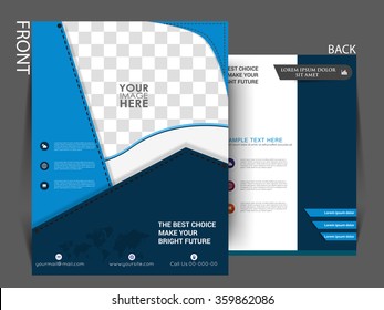 Corporate Business flyer for multipurpose business, can be use for print media as well digital media also, vector illustration eps10.
