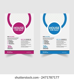  Corporate Business Flyer poster, brochure cover design, two colors scheme, layout background vector template design.