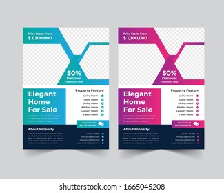 Corporate Business Flyer poster pamphlet brochure cover design layout background,vector template in A4 size - Vector