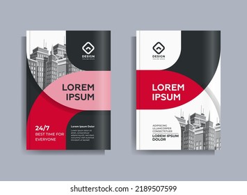 Corporate Business Flyer poster pamphlet brochure cover design layout background, Magazine, Poster, Business Presentation, Portfolio, Flyer, Banner, vector template in A4 size - Vector