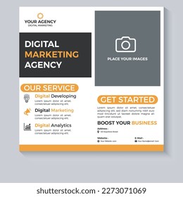Corporate Business Flyer Social Media Post Vactor Design