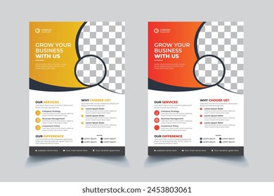 Corporate Business Flyer Tamplate Design