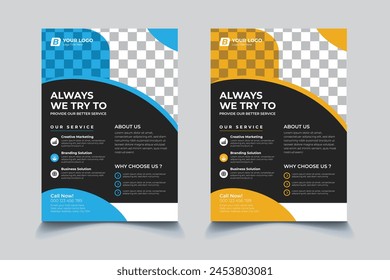 Corporate Business Flyer Tamplate Design