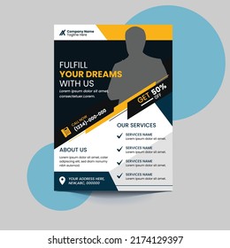 corporate and business flyer template