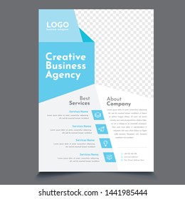 corporate business flyer template design