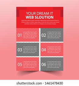 corporate business flyer template design